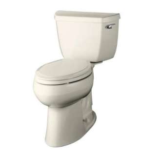 Highline Classic 2 Piece Comfort Height Elongated Toilet in Biscuit 