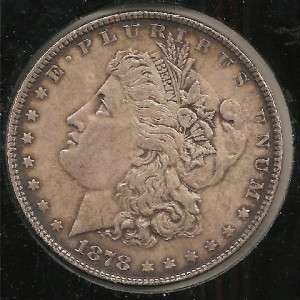 1878 EXTREMELY FINE Morgan Silver Dollar #2  