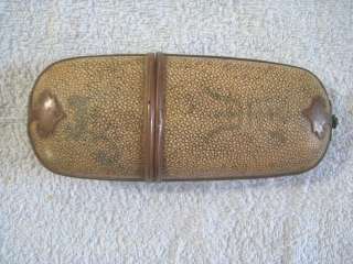 Rare Old Chinese Shagreen Glasses Case  