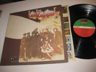 RL Led Zeppelin II Stunning NM LP SD 8236 1841 broadway US Pressing 