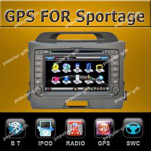HD CAR DVD Player TV GPS Navigation Navi 6CDC PIP for KIA Sportage 