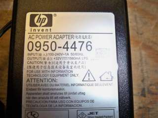 QTY Genuine HP AC Power Adapter 0950 4476 32VDC 1560mA  