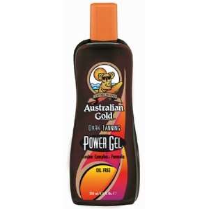 Australian Gold Power Gel Dark Tanning Oil free 250 ml 