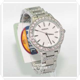 FOSSIL WOMENS ANALOG WHITE DIAL WATCH ES2362  