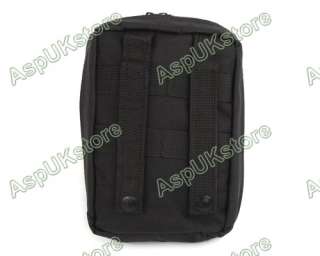 Airsoft Molle Medical First Aid Pouch Bag Black AG  