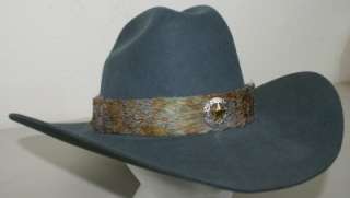 Brand New GIDDY YUP Feather Hatband RAWHIDE Pheasant Crest HATBAND 
