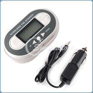 FM Transmitter+Car Charger for Portable DVD PDA Player  