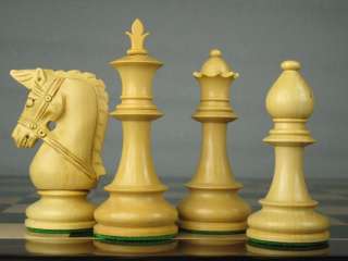 Weighted Staunton Chess Game Set Pieces 4Q Rose Wood  