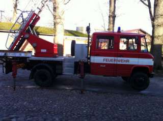 Mercedes L 608 D Feuerwehr Drehleiter in Niedersachsen   Wenzendorf 