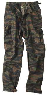 New BDU Combat Cargo Pants Trousers TIGER STRIPE CAMO    