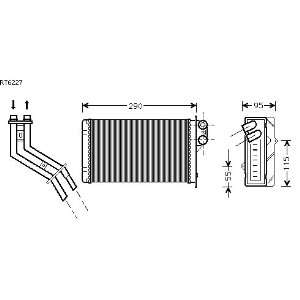 Waermetauscher, Innenraumheizung Renault Scénic I JA0/1_  