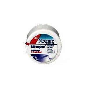 3M Nexcare Micropore Paper First Aid Tape  1 Inch X 10 Yards   12 