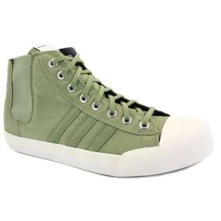 Adidas Originals Ao Toos Hi G51008 Mens Textile Laced Trainers Olive 
