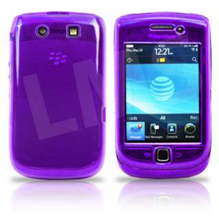  Magic Store   Purple Gel Case Cover Skin For Blackberry Torch 9800 UK