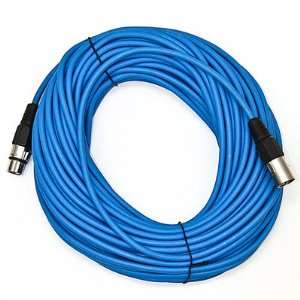     Blue 100 XLR Patch or Microphone Cable Musical Instruments
