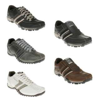 Mens Skechers Leather Shoes   5 Styles  
