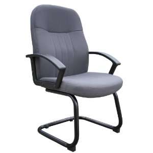   BOSS MID BACK FABRIC GUEST CHAIR IN GREY   Delivered