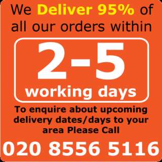 We ONLY Deliver to Mainland England ( excluding Devon & Cornwall )