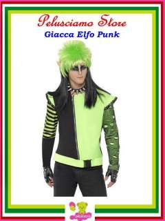 Costume Halloween Carnevale Giacca Elfo Punk tg M # 5404 Halloween 