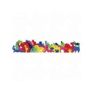  Wonderfoam Puzzles, Animal Shapes With Letters   For 