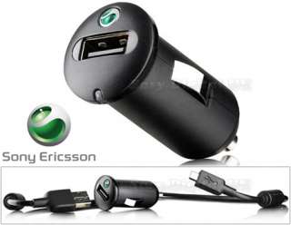 Genuine Sony Ericsson Car Charger for Xperia arc S  