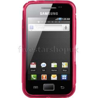 New Pink Case Cover for Samsung Galaxy Ace S5830 & Screen Protector 