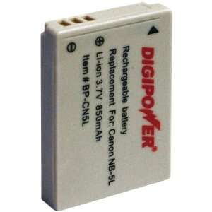  New DIGIPOWER BP CN5L REPLACEMENT BATTERY (FOR CANON(R) NB 
