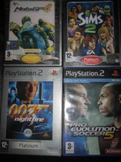 Lotto 4 Giochi per Playstation2 Ps2 Pal  