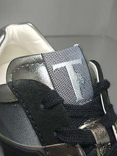Scarpe Donna Shoes TODS 37 Nuovo Allacciato T Project Camoscio Blu 