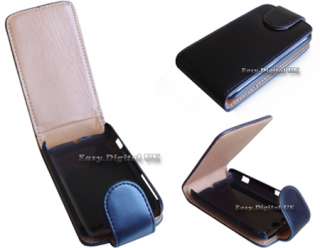 LEATHER FLIP CASE COVER FOR HTC WILDFIRE MOBILE PHONE  