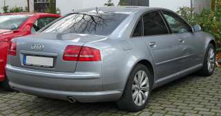 AUDI A8 07 ON RIGHT MIRROR GLASS 267RAS +PLATE  