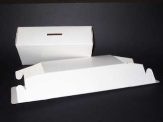 Money Box   Self Assembly White Cardboard x 5  
