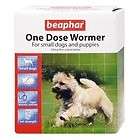 Beaphar One Dose Wormer For Small Dogs & Puppies   3 Ta