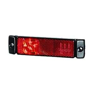  HELLA 008645081 8645 Series LED Red Tail Lamp with Reflex 