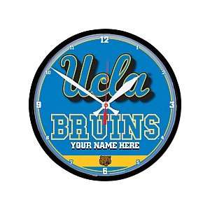  UCLA Bruins Personalized Round Clock