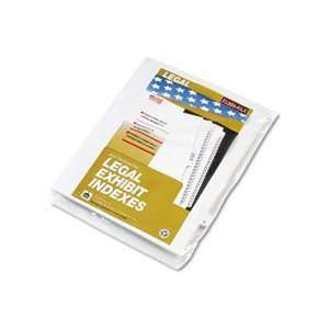  Kleer Fax Alpha Side Tab Legal Index Divider (80021 