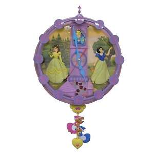 KNG America Disney® Princess Animated Wall Clock 