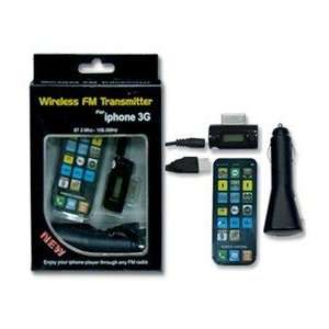  Wireless Fm Transmitter with Car Charger +Usb Cable+remote 