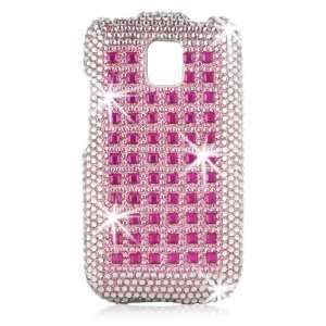 Talon Full Diamond Bling Phone Shell for LG P505 Thrive/Phoenix   Pink 
