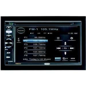  Jensen VM9224 Double DIN MultiMedia Receiver with 6.1 Inch 