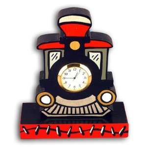 Train Engine Clock Train Engine Clock by Full Circle Whimsical Art 
