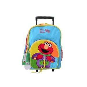   Sesame Street ELMO Luggage Rolling Backpack   kid size Toys & Games