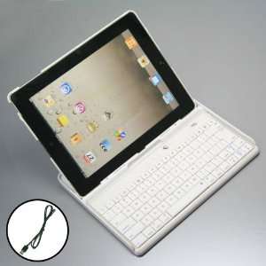  White Bluetooth wireless keyboard for iPad 2 (1763 1 