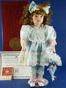 Dynasty Doll 16 Porcelain Doll Marcella w/ COA & Box  