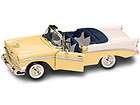 18 1956 chevy belair crocus yellow convertible 