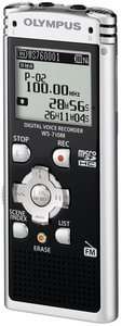 Olympus WS 710M Digital Voice Recorder Gray 8GB Memory Music Player 