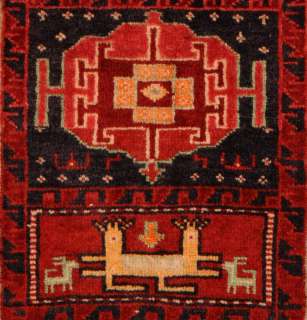 Rugs Handmade Persian Carpet Wool Balouchi 2 x 3  