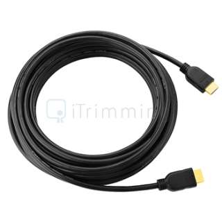 25FT HDMI 1080P+RCA Component HD AV Cable For Xbox 360  