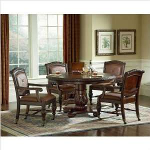   Dining Table Set in Multi Step Rich Cherry (8 Pieces)