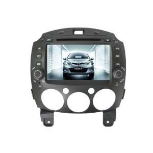 Mazda 2 2010 2011 8 Inch Touchscreen car DVD Player In dash Navigation 